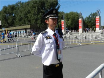 2017沈陽(yáng)馬拉松安?，F(xiàn)場(chǎng)